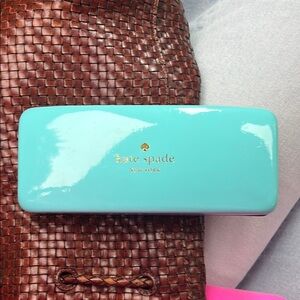 Kate Spade Aqua Glasses Case